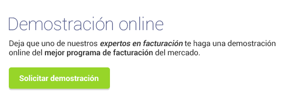 facturación online